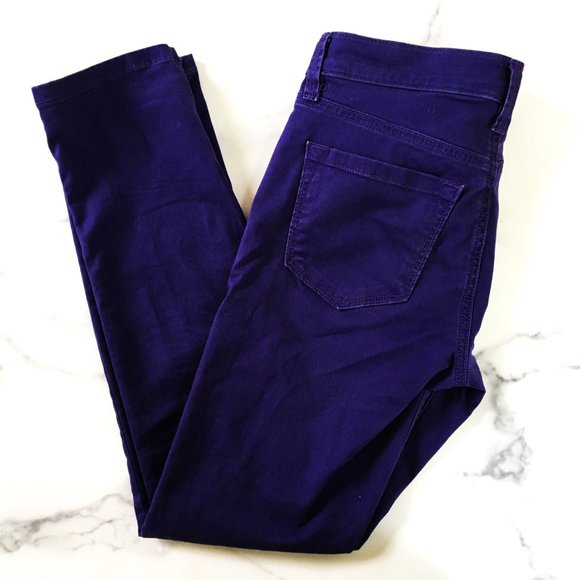 LOFT Denim - LOFT Modern Skinny Jeans, Plum Purple, Size 25/OP